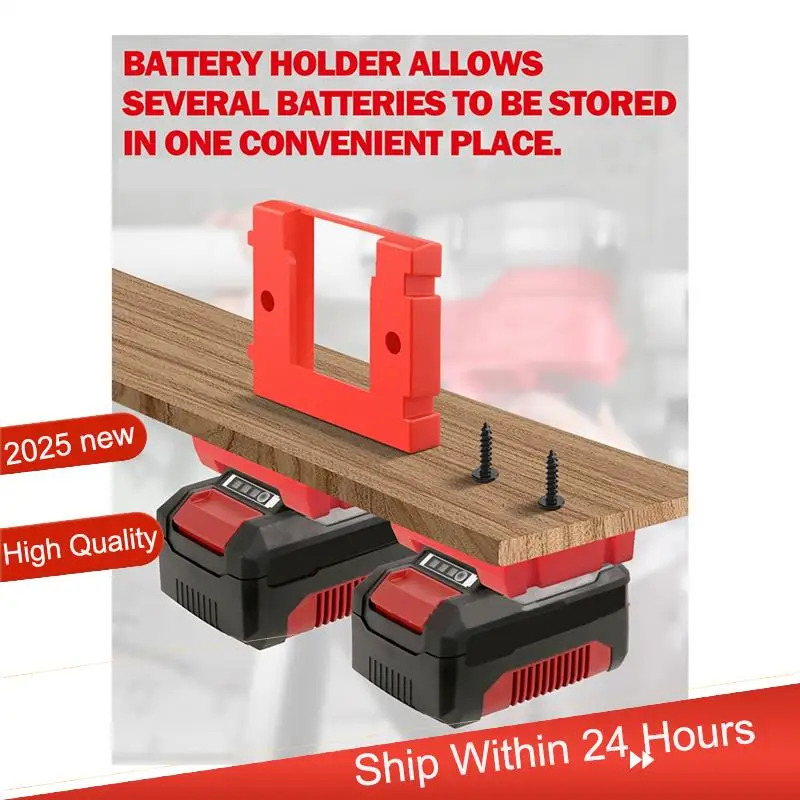 AC18(Guaranteed) 5Pcs Battery Base Bracket Wall Mounted Storage Fixing Accessories For  Power X-Change Battery Holder