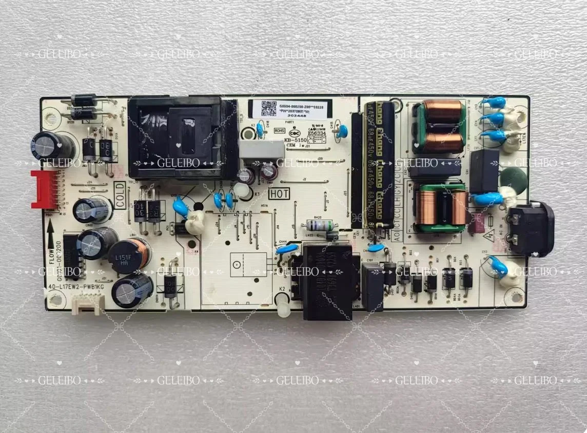 Carte d'alimentation G0101-000200 40-L17EW2-PWB1KG pour 65V8M 65V8E