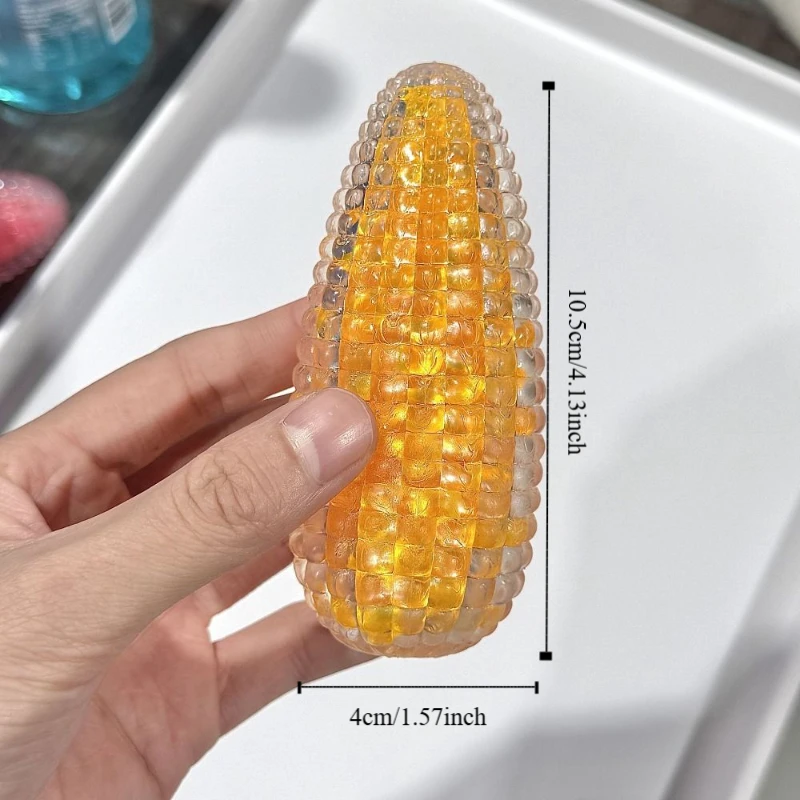 Perla appiccicosa colorata a lenta crescita Simulazione super morbida Perle a rimbalzo lento Giocattolo Perle portatili elastiche Giocattolo da spremere