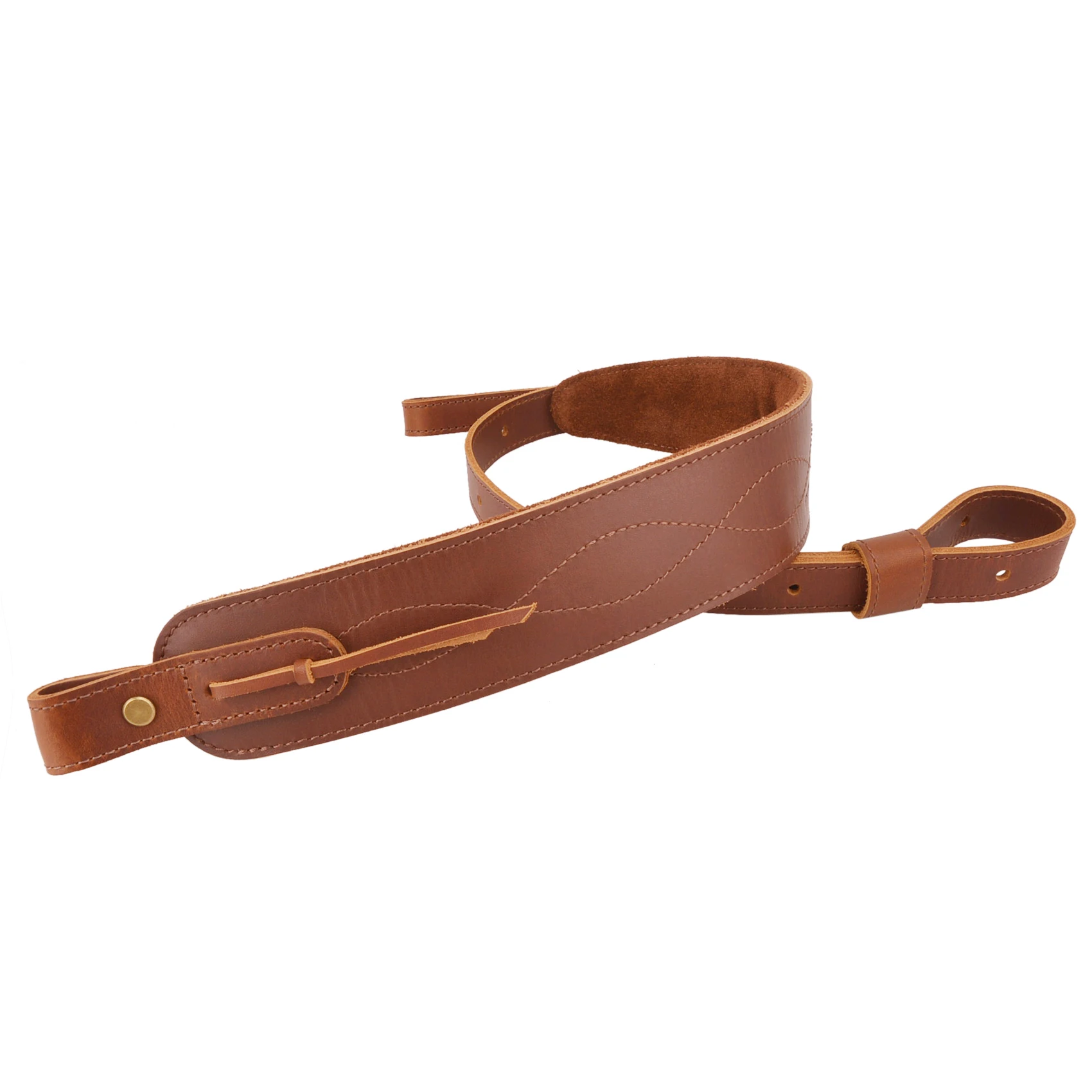 Brown Black Handmade Gun Leather Sling Shotgun Strap Shoulder Sling For Shooting Hunting Gifts