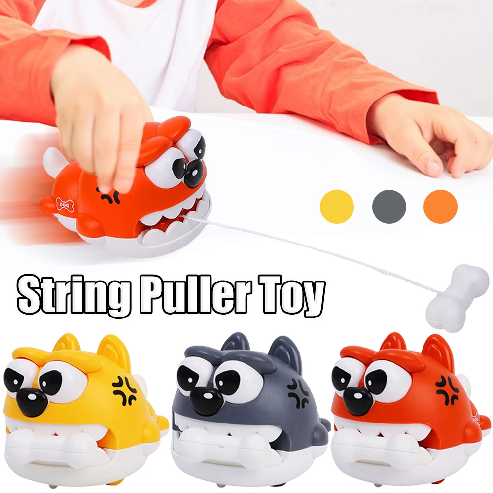 Funny String Biting Bone Puppy Toys Children's Decompression Puzzle Baby Toy Cable Dog Car Cute Modeling Toy Children's Gifts