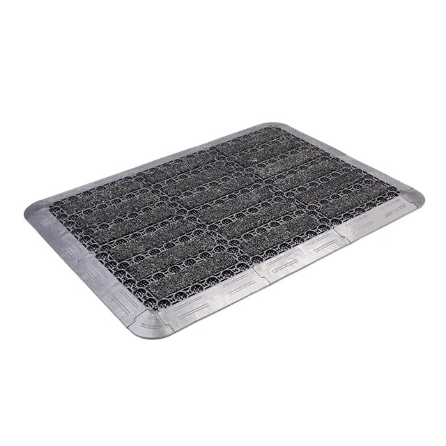 Plastic Eva Door Mat Brush Anti Slip Hollow Matting Three In One Interlocking Triad Modular Tiles Mat