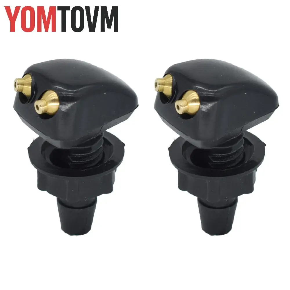 

2 шт. универсальные насадки для омывателя лобового стекла автомобиля, регулируемые насадки для распыления дворников с двумя отверстиями