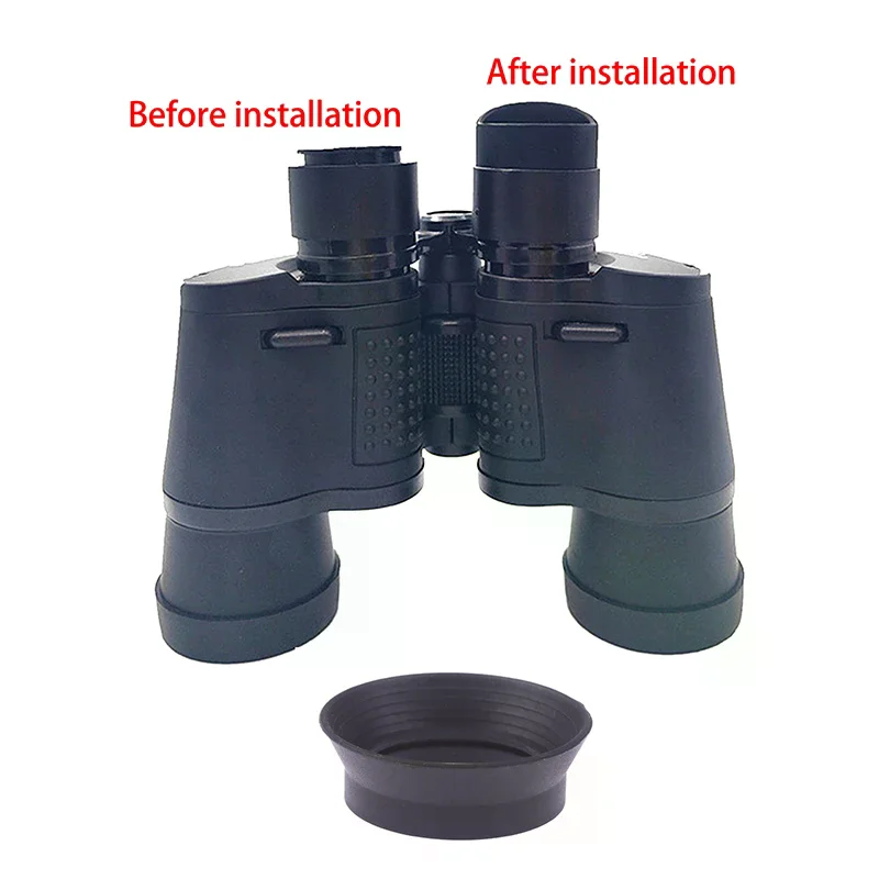 1 Pcs Rubber Eye Cup Inner Diameter 30mm Eye Shield Eye Guard for 29-31mm Astronomical Telescope Microscope Eyepiece