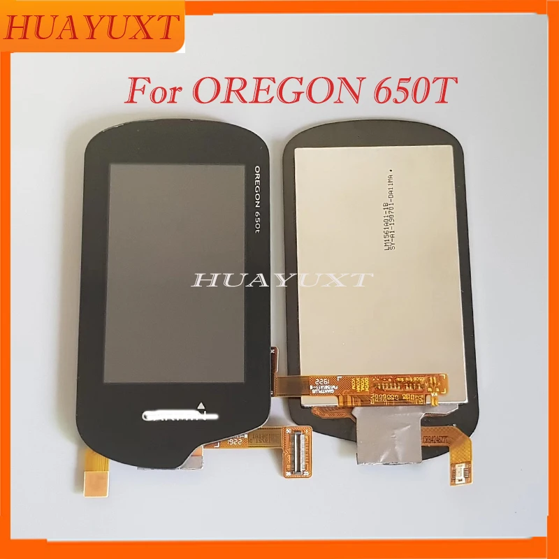 Original Complete LCD Screen For For GARMIN OREGON 650T Handheld GPS Display Panel TouchScreen Digitizer Repair Replacement