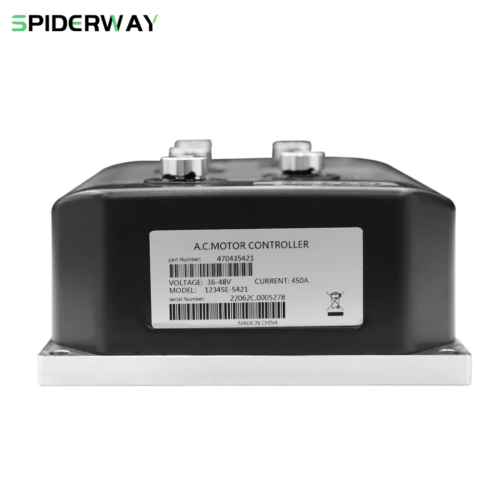 وحدة تحكم محرك التيار المتردد 48 فولت 450 أمبير لـ Curtis EZGO Express S4، المكوك 2، TXT 672599G004 2000-UP عربة جولف 1234SE-5421 (غير مبرمجة) #5