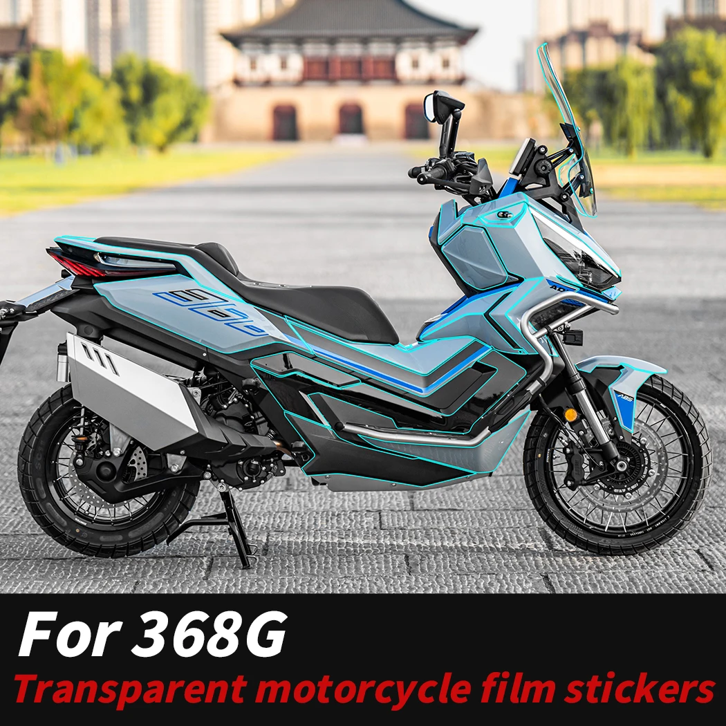 

Stickers For ZONTES 368G Motorcycle Transparent Shield Film – Anti-scratch Wear-resistant Components