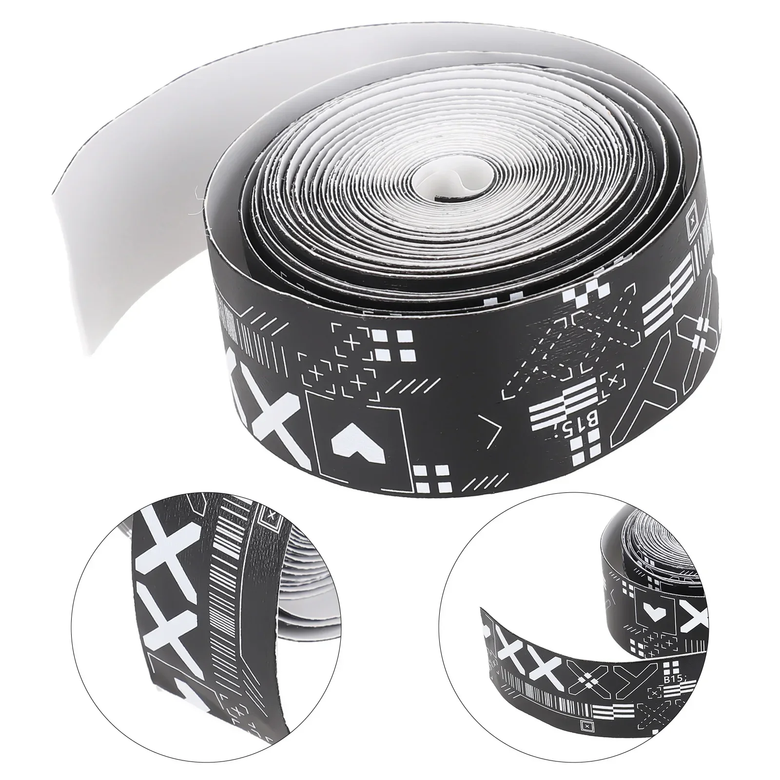 Tennis Racket Paddle Head Protection Tape Sticker For Beach Pickleball Racket For Beach Pickleball Racket Sport Parts