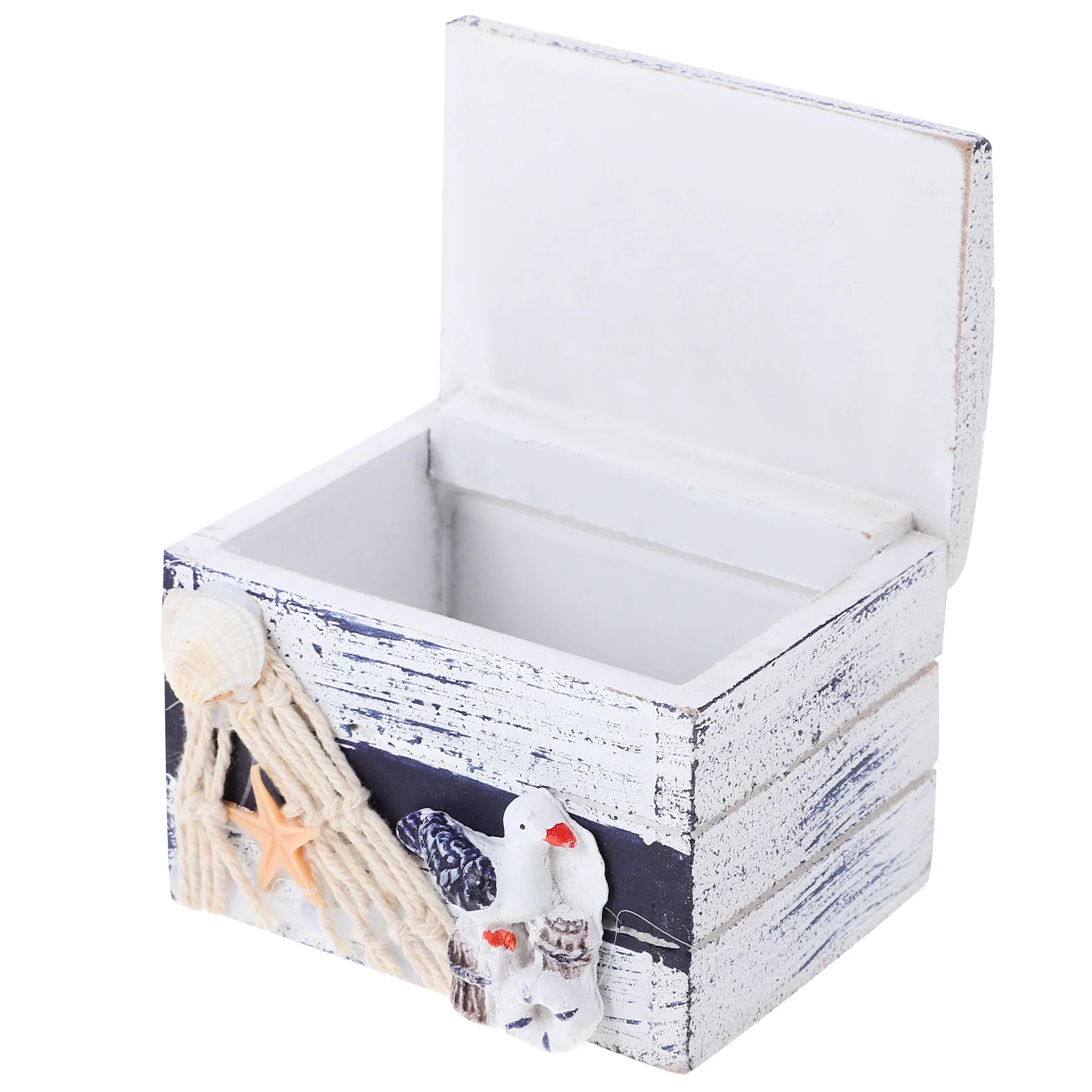 

Wooden Jewelry Box Vintage Mediterranean Style Decorative Storage Case Portable Jewelry Organizer Necklace Earring