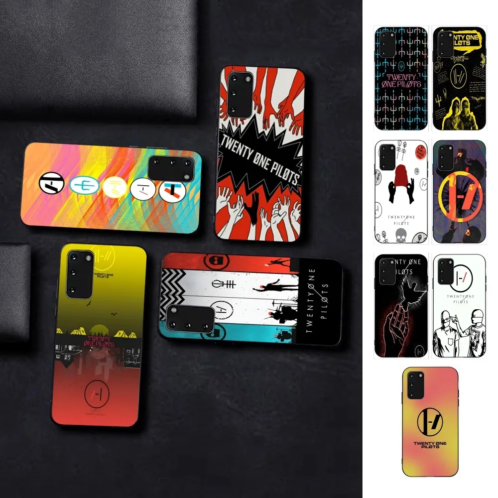 T-Twenty One Pilots Phone Case For Samsung S 9 10 20 21 22 23 30 23 24 Plus Lite Ultra FE S10lite Fundas