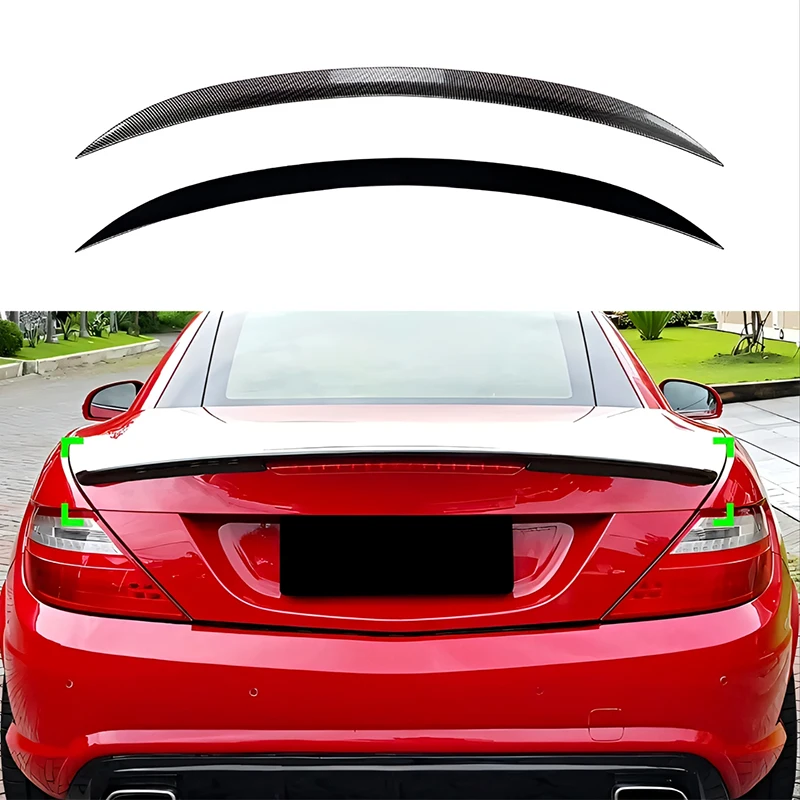 

Suitable for Mercedes Benz SLK SLC R172 AMG 2011-2019 Rear trunk lid spoiler fixed wing sport modification kit