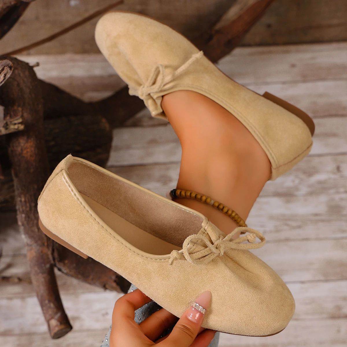 

Soft Bot Ballet Women Flats Spring Summer New Slip-On Loafers Casual Comfortable Flat Sneakers Women Outdoor Fashion Women Shoes