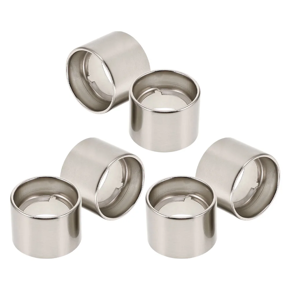 

6Pcs Light Socket Shade Ring Metal Lamp Shade Collar Rings for Medium Base Ceramic Porcelain Socket E26 E27 Threaded Lamp Holder