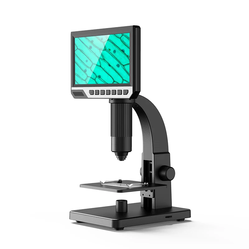 LCD Microscope 2000X 12MP 7inch IPS Screen Scanning Electronic Video Camera LCD Digital Microscope