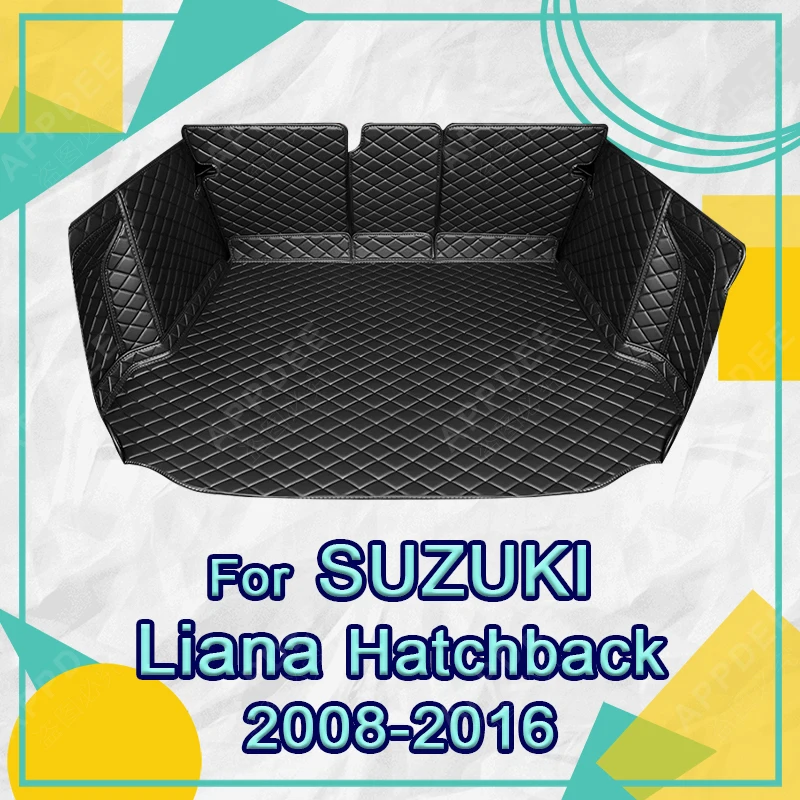 

Коврик для багажника с полным покрытием для Suzuki Liana Hatchback 2008-2016 15 14 13 12 11 10 09, защитный коврик для автомобиля, аксессуары для защиты интерьера