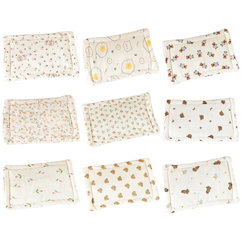 

Детская подушка для сна с милым рисунком, подушка для малышей, универсальная детская подушка, хлопковая подушка 40x25 см/16x10