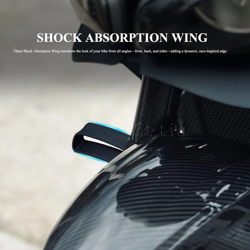 For Aprilia Tuono 660 Factory Tuono 457 Tuono 1100 V4 RR GP Wing Motorcycle Accessories Aerodynamic Fixed Wing Front Damper Wing