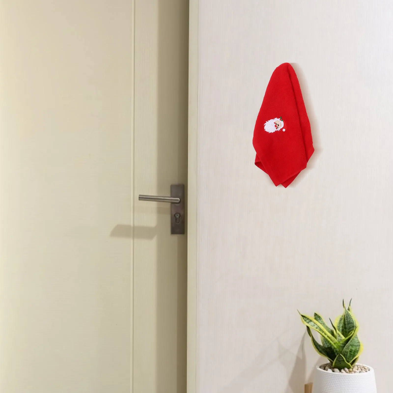 

3Pcs Christmas Embroidered Towels Gift Premium Cotton Face Washing Towels Gentle Eco-Friendly Decor Party Creative Lovely Xmas