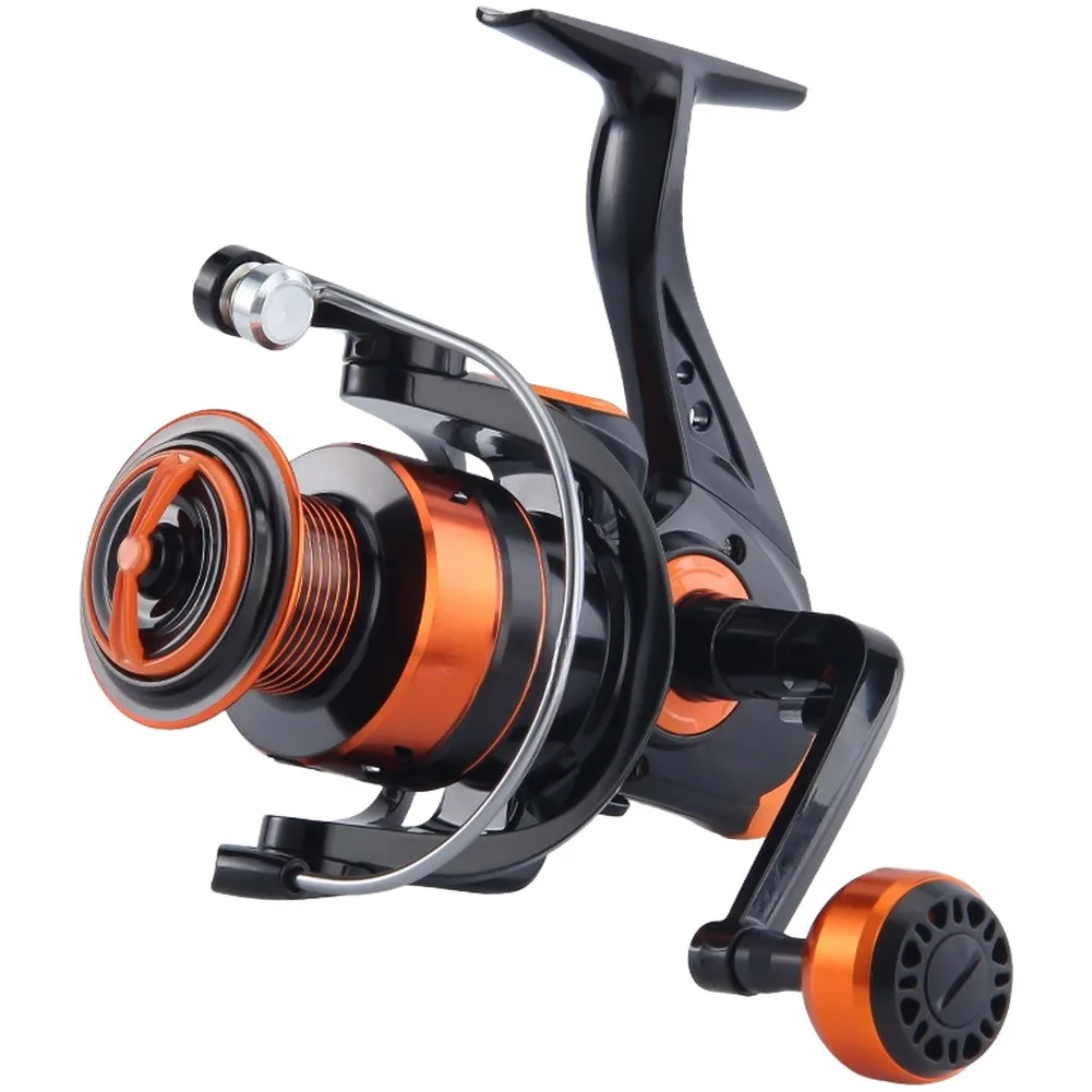 /One /Click /Folding Metal Handle Fishing Reel 5.2 Gear Ratio Long Cast Saltwater Spool Balanced Rotation System For Outdoor Spo