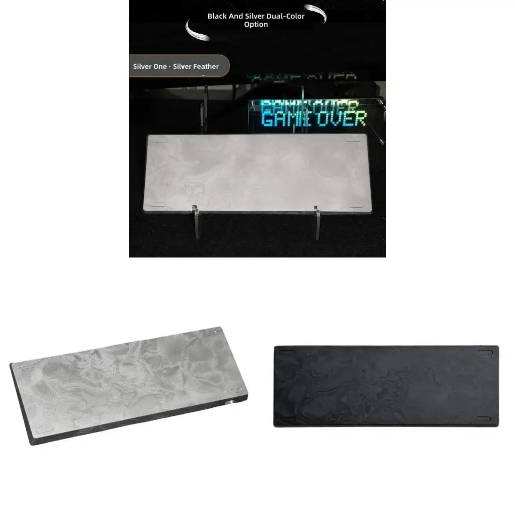  Precise Engineered Aluminum Chassis Case For GH60 DIY Mechanical Keyboards Shell