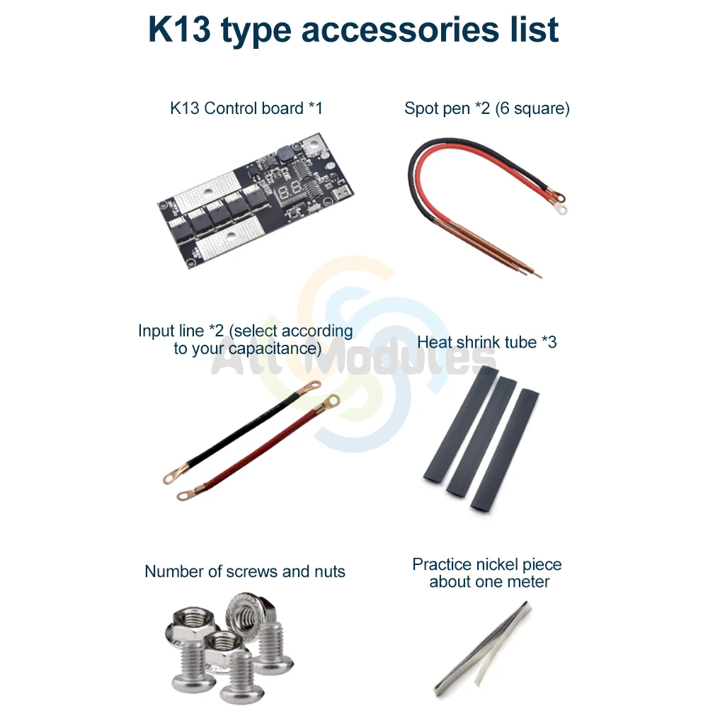 Spot Welder Control Board 5V Spot Welder Kit Portable DIY Spot Welding Machine PCB Circuit Board for 18650 Lithium Battery