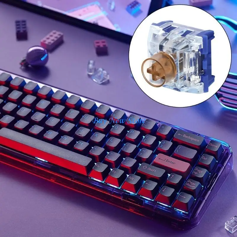 

20CE Deep Sea Switches Silents 3Pin 45gf Dustproof Mechanical Keyboards Switches