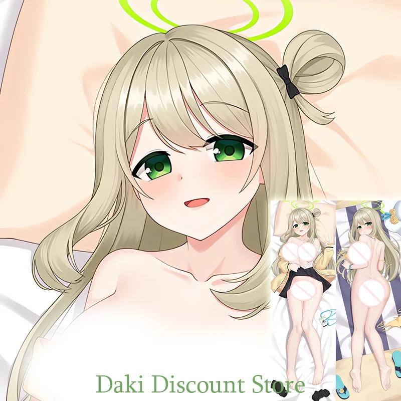 Dakimakura Nonomi Izayoi Blue Archive Anime Double Sided Print Life Size Body Pillow Cover Pillowcase