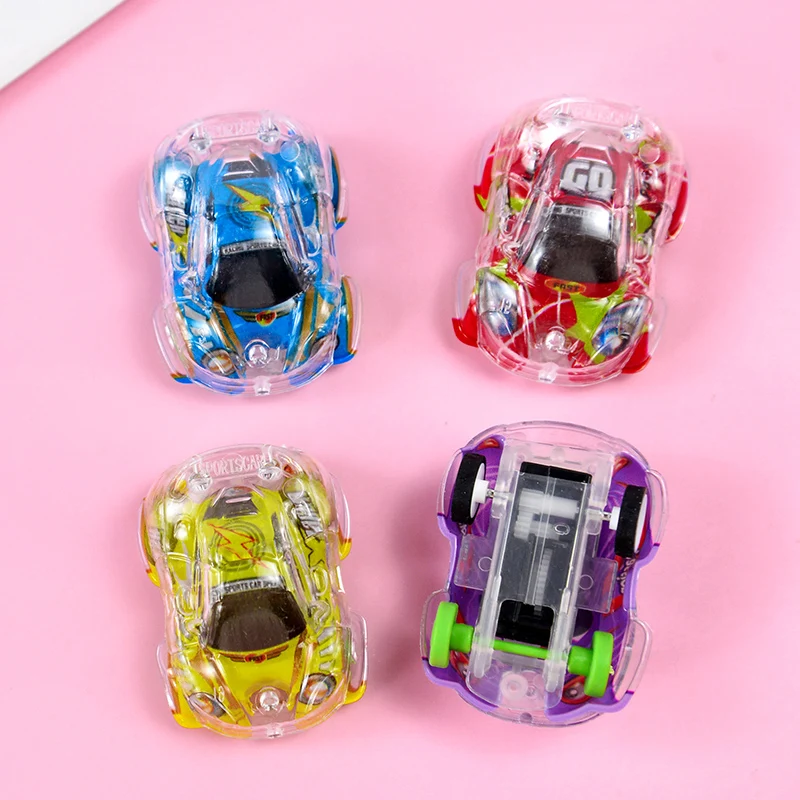 10-30Pcs Transparent Camouflage Pull Back Car Children Favors Vehicle Car Model Toys For Kids Birthday Party Gifts Pinata Filler