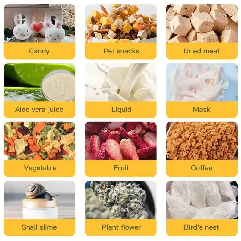 Commercial Tray Space 3.5M2 14Trays HFD-35 Freeze Dryer Hine For Fruit Food And Vegetable