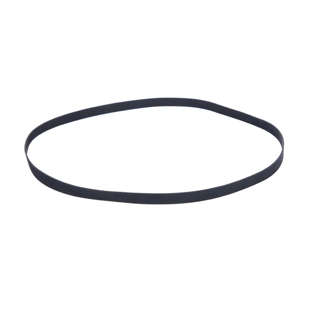 2pcs Premium Black Record Player Belt EPDM Good Elasticity Turntable Drive Belt Phonograph Turntable Belt For Phonograph