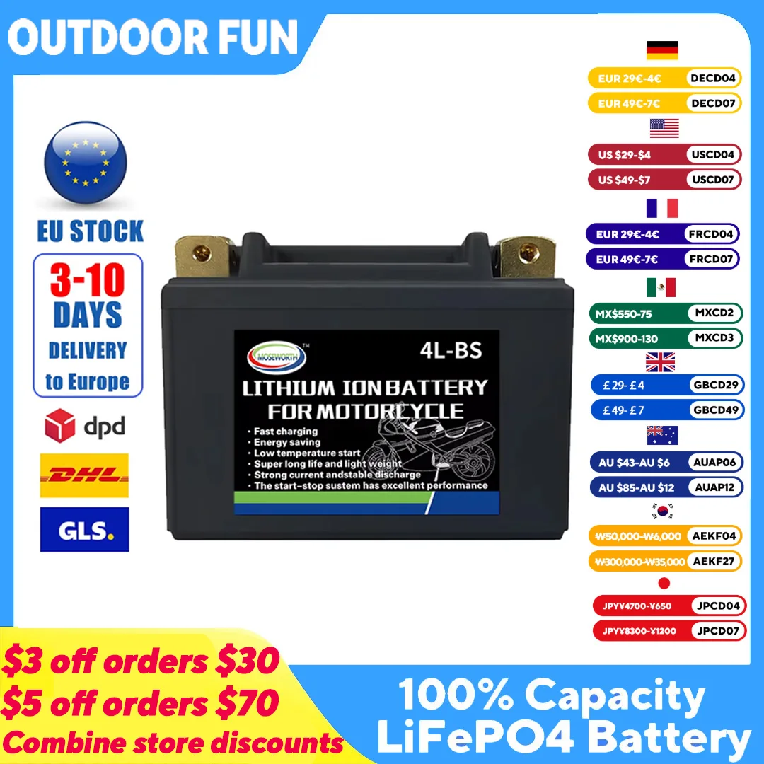 Motorcycle Battery …