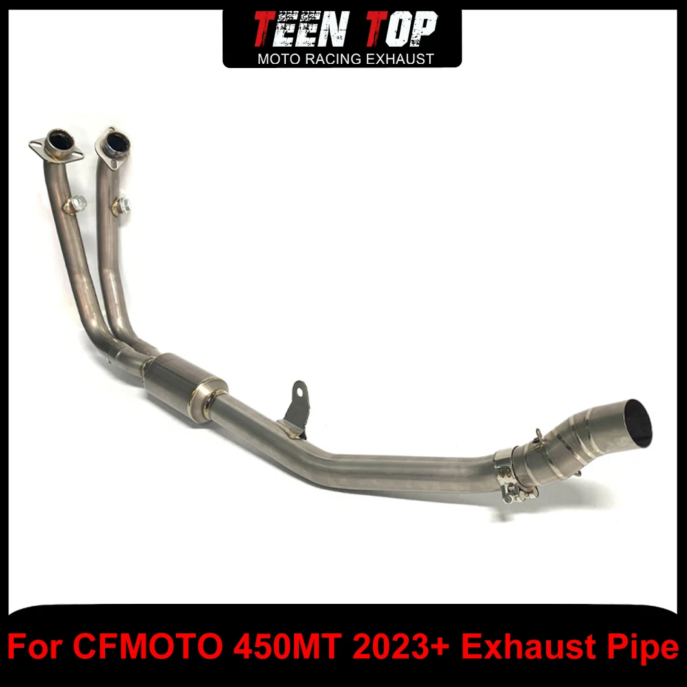 

Высокая производительность для CF MOTO 450MT выхлопная передняя соединительная труба из титанового сплава 51 мм соединительная труба для мотоцикла 450MT 2023+