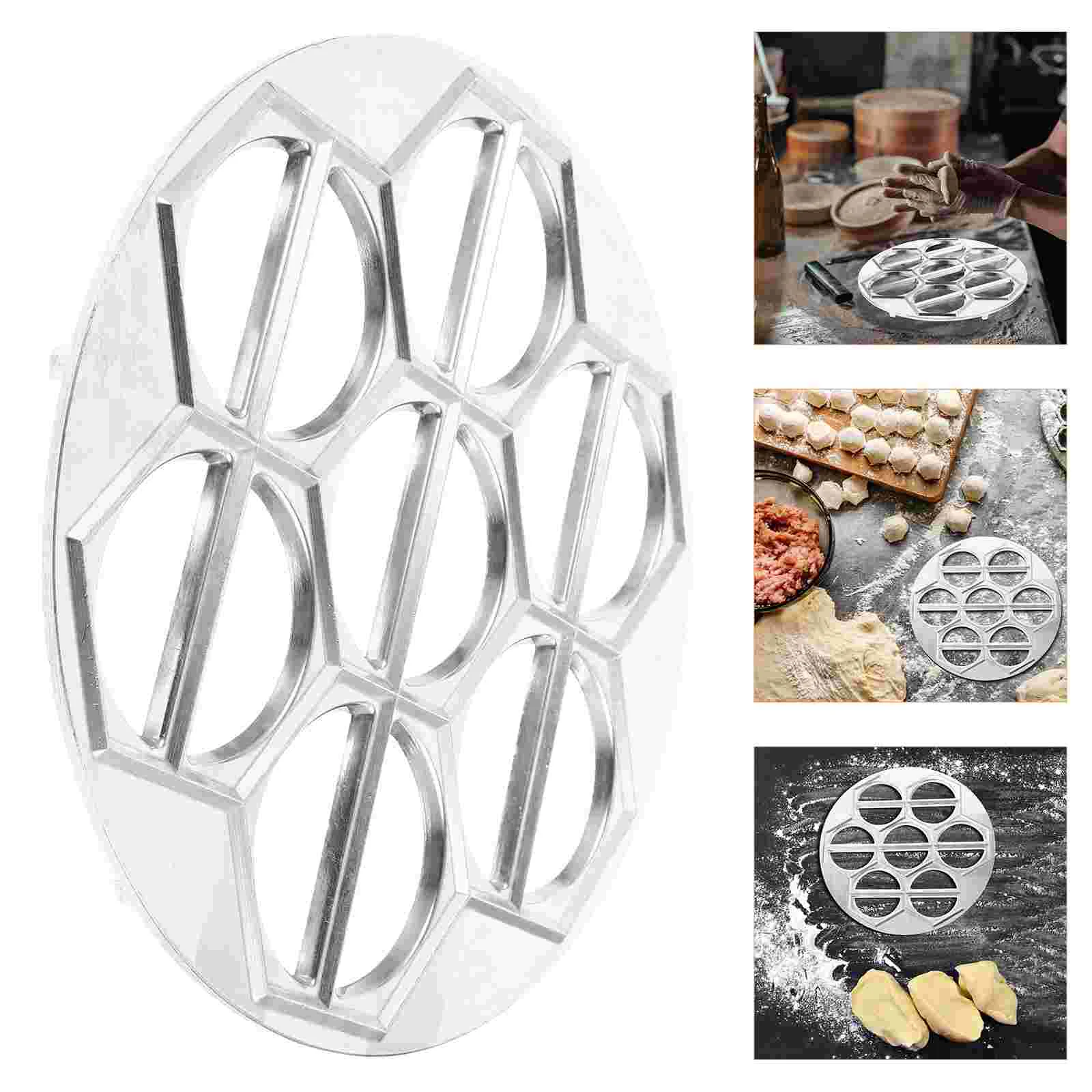 Dumplings Mold Pelmeni Maker Aluminum Alloy Pelmeni Mold 14-Holes Dumpling Maker Alloy Dumpling Mold Lazy Man Dumpling Artifact