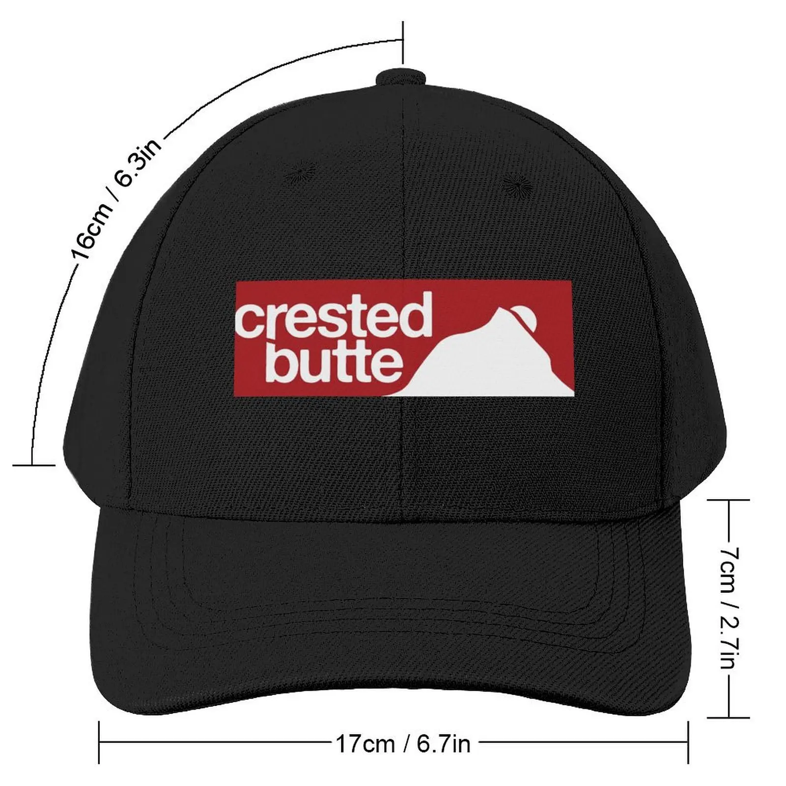 Crested Butte Mountain Resort, Colorado Baseball Cap funny hat Golf New Hat Hat Man Luxury Baseball For Men Women's