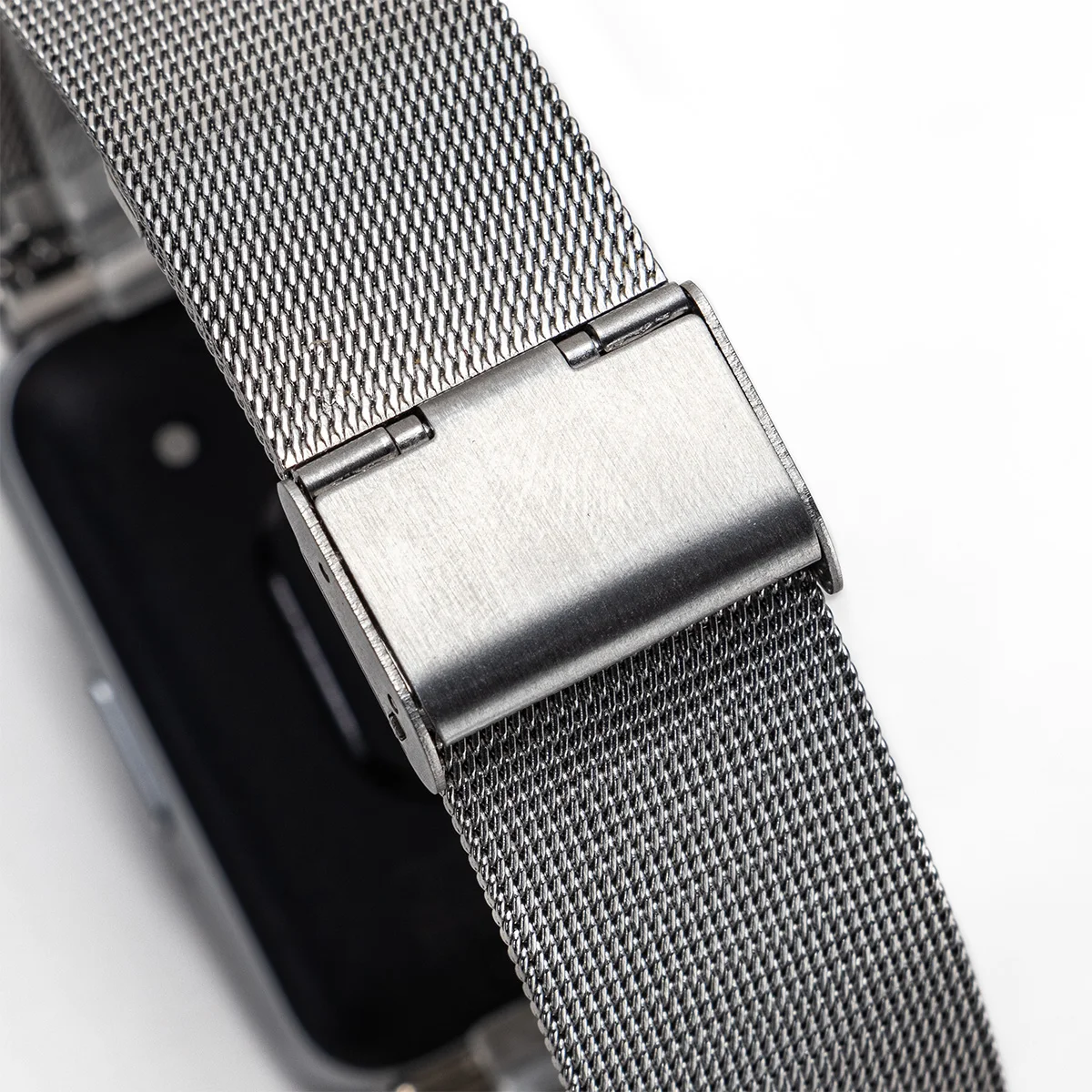 Milanese-Armband für Samsung Galaxy Fit 3, Schwarz, Silber, Gold, Edelstahl-Armband für Samsung Galaxy Fit 3, Armband – Detail 11