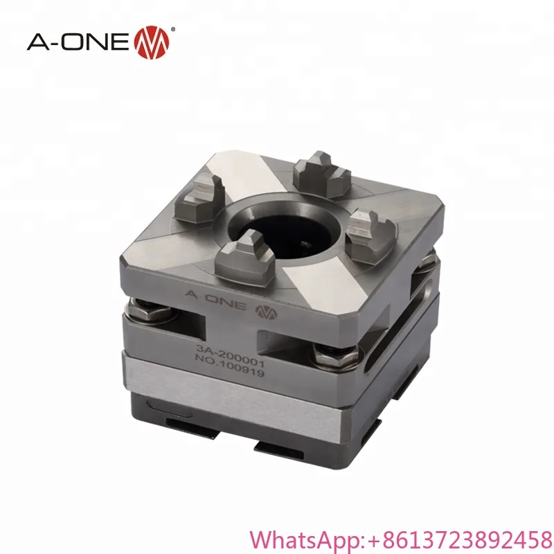 

For Erowa Stainless Steel Quick Change EDM Adapter Head Manual Chuck for System 3r Machine Tools Accessory