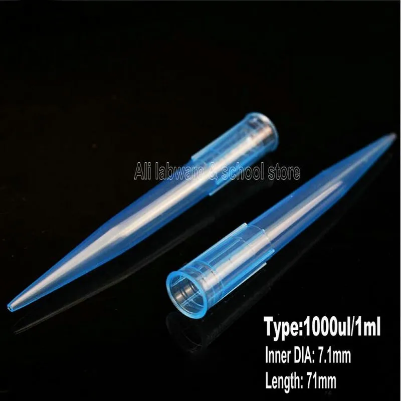 Lab 10ul 200ul 1000ul 5ml 10ml PP Plastic Pipette Tips For Microbiological Test Pipettor Tips/ Disposable Pipette Tip