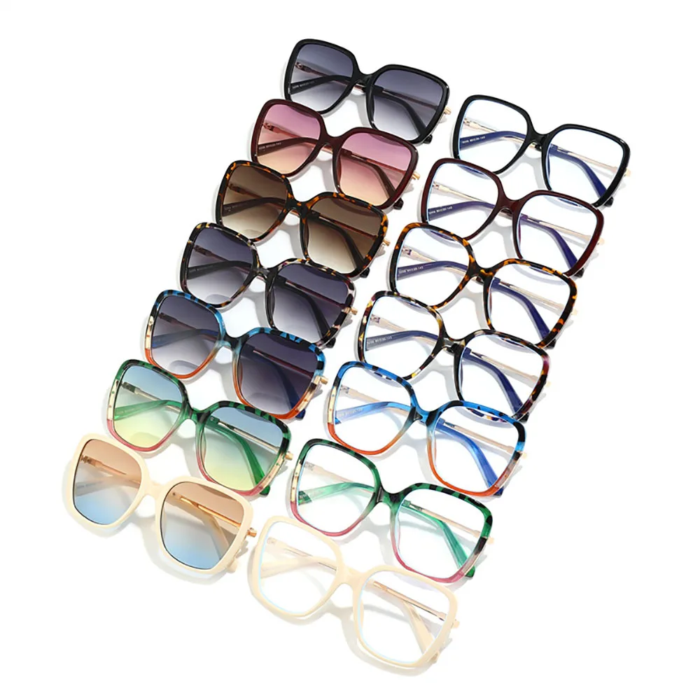 Square Sunglasses Uv400 Luxury Designer Shades Womens Fashion Sunglasses Comfortable Uv400 Sunglasses For Stage Performance