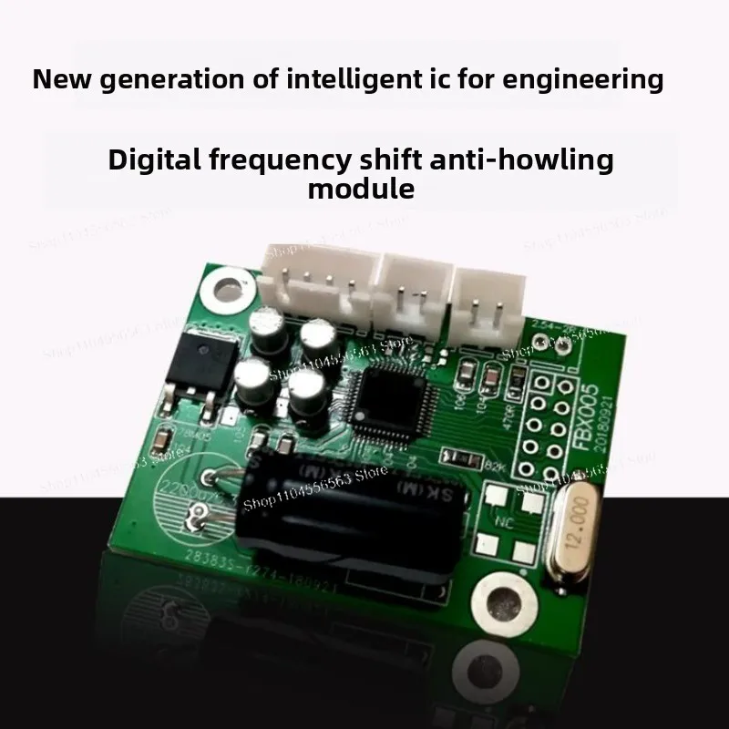 Anti-howling Feedback Frequency Shift Flying Mai Resistor Digital Module Conference Enhanced Pickup Distance KTV Microphone