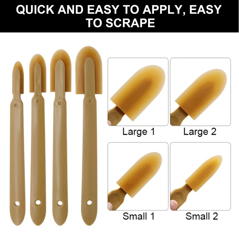 1Set Silicone Sealant Finishing Tool Caulking Grouting Spreader Spatulas Finishing