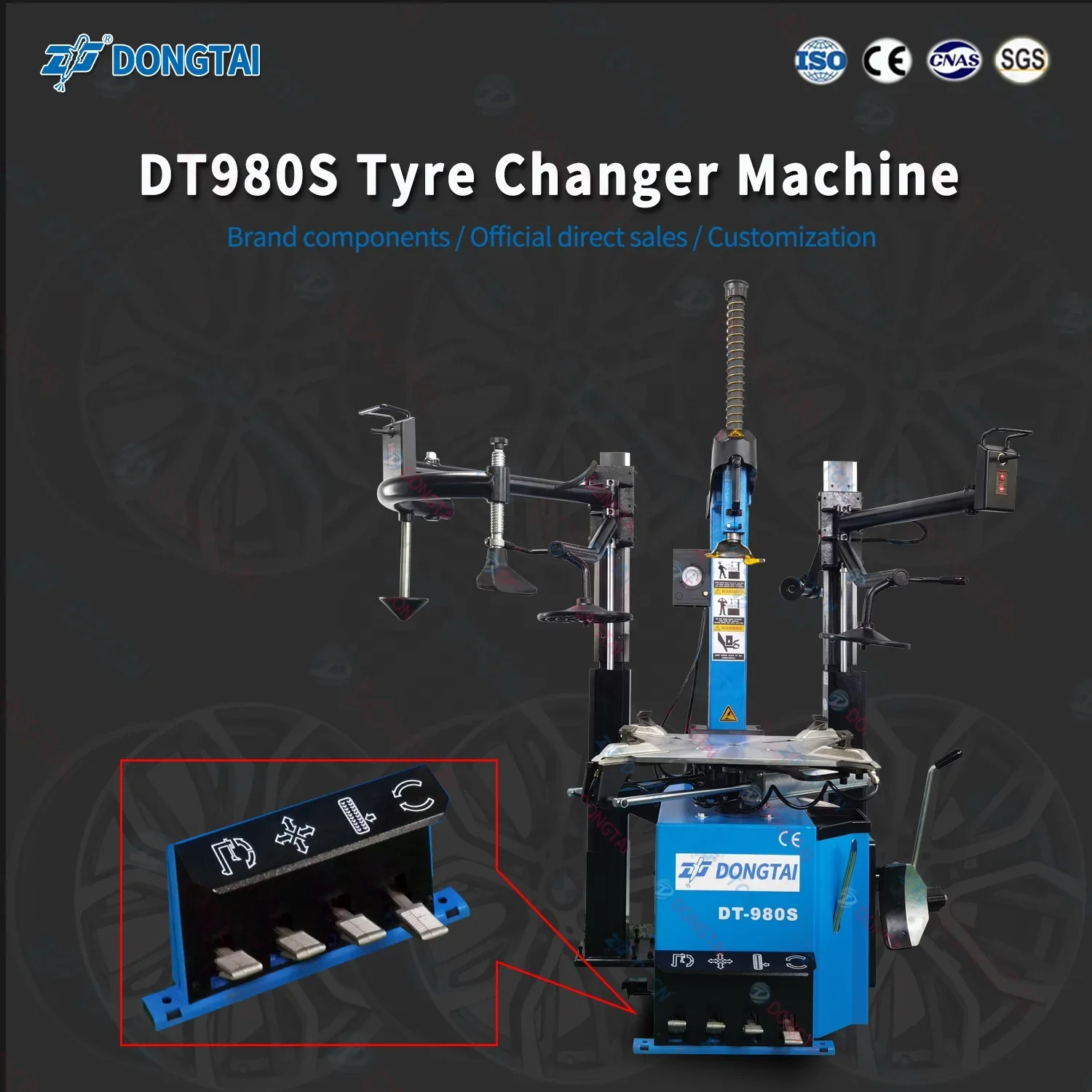 DT980S DT-980S Tyre Changer Machine