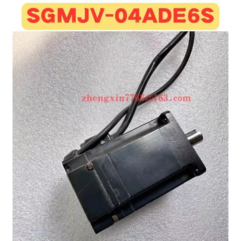 Used Servo Motor SGMJV-04ADE6S SGMJV 04ADE6S Normal Function Tested OK