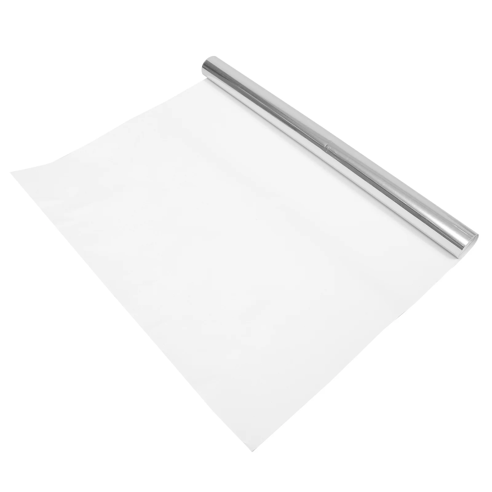 

Bathroom Decal Silver DIY Mirror Wall Sticker Adhesive Waterproof Home Decoration DIY Mirror Bathroom Decal Wall Decor