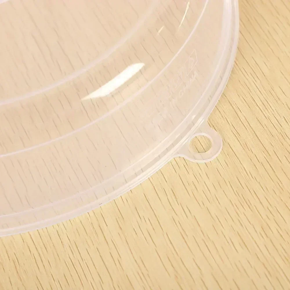 Large Microwave Splatter Cover Lid with Steam Vent Fresh Keeping Kitchen Stackable Sealing Disk Cover Universal Plate Bowl Cover
