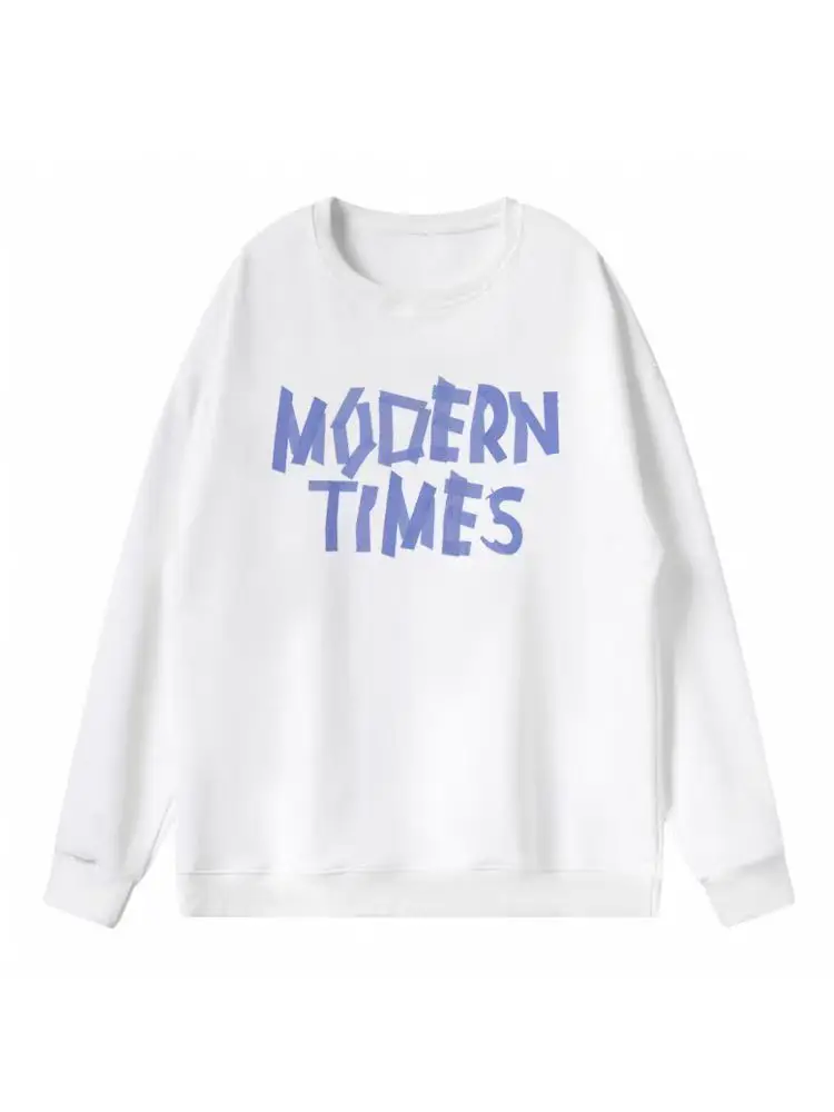 เสื้อสเวตเชิ้ตลายกราฟิกสำหรับผู้หญิง สไตล์ซับคัลเจอร์ ความงามแบบนิวทรัล สำหรับผู้ใหญ่ ผ้าฟล็อค ทนทานต่อการใช้งาน สวมใส่สบายๆ สนุกสนาน สไตล์สตรีท