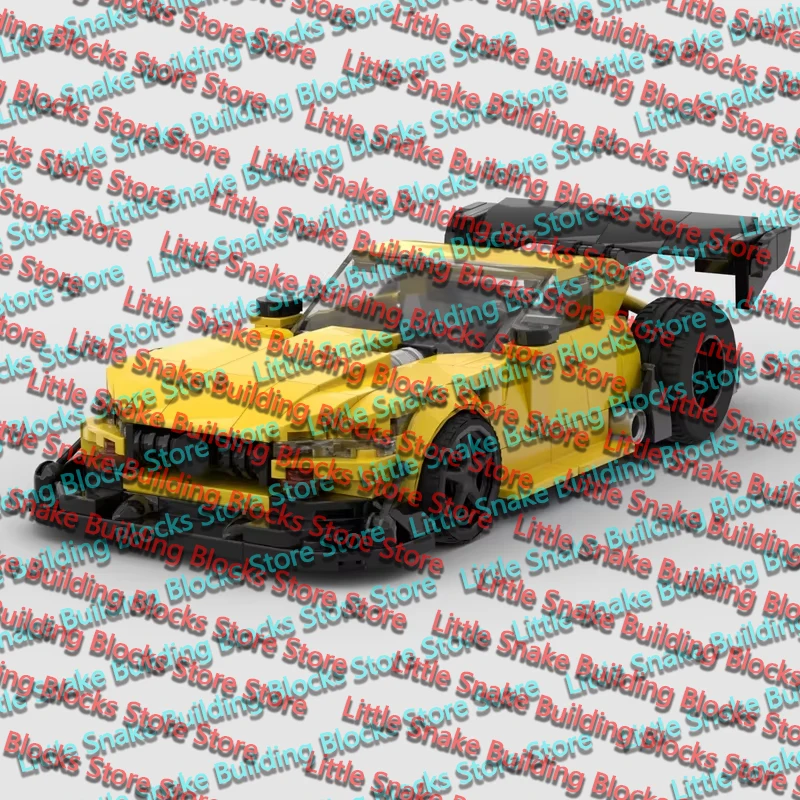 QWERT Speed Hypercar Model MOC Building Bricks Convertible Car SL63 Modular Technology Gifts Holiday Assemble Toys Suit Display