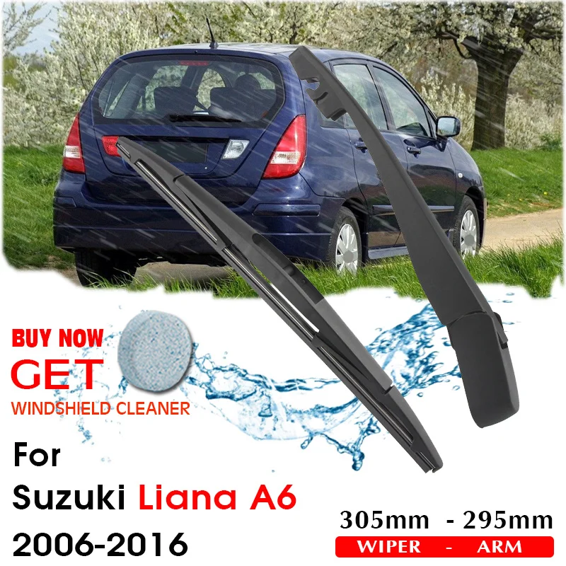 

Car Wiper Blade Rear Back Window Windscreen Windshield Wipers For Suzuki Liana A6 Hatchback 305mm 2006-2016 Auto Accessories