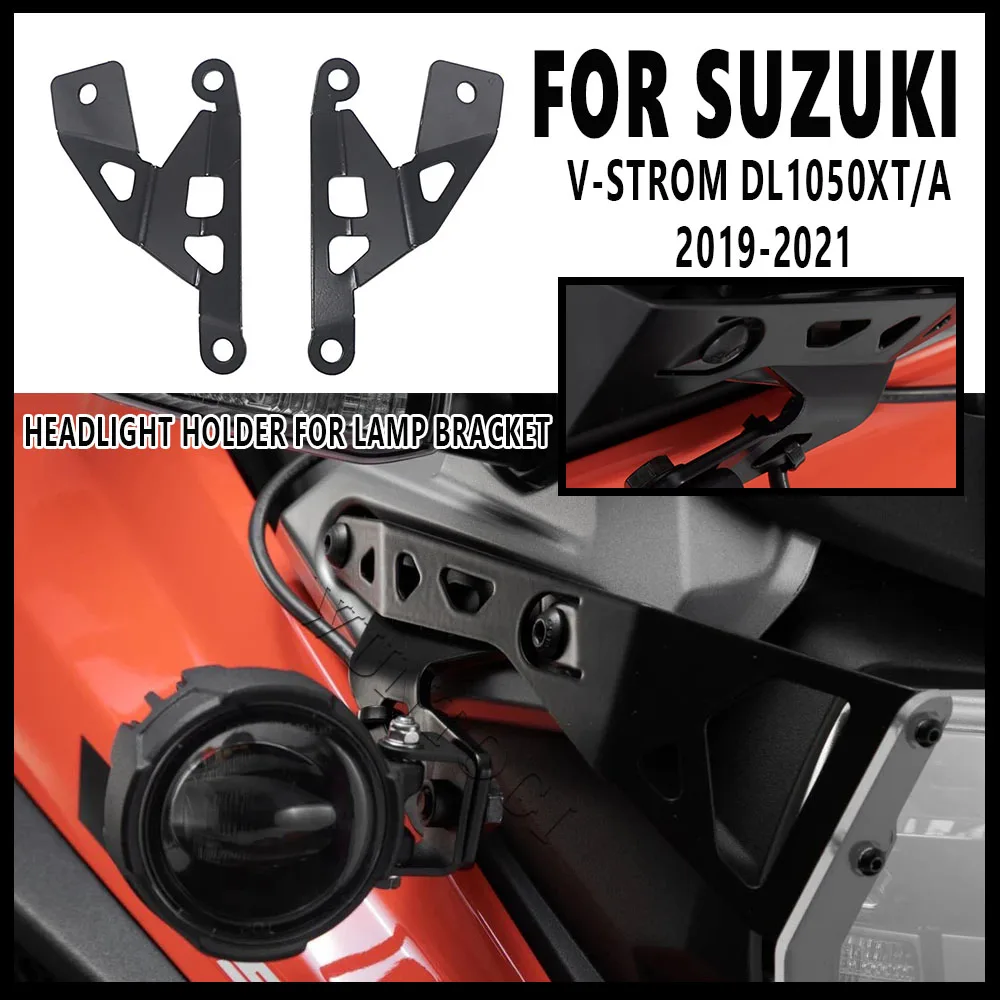 1050XT Motorcycle Headlight Holder Fog Lamp Bracket FOR SUZUKI V-STROM 1050XT DL1050A 2019 2020 2021 VSTROM V STROM 1050 DL 1050