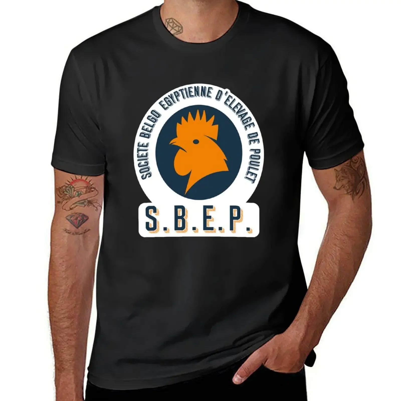 

SBEP - OSS 117 Sticker T-Shirt plain custom shirt black t-shirts for men