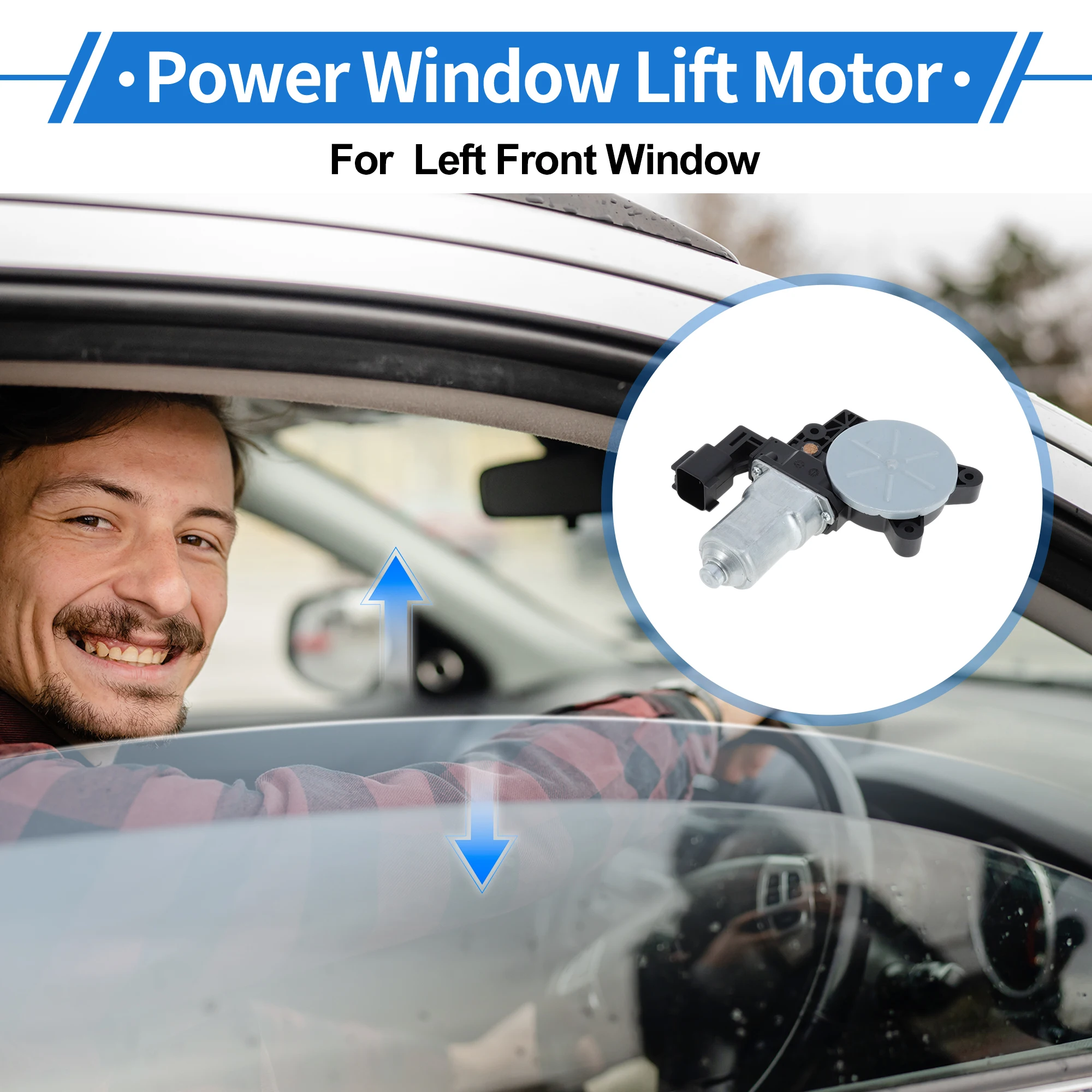 UXCELL No.WLM273/6CP114A389H1A محرك رفع منظم نافذة الطاقة لفورد C-Max 13-18